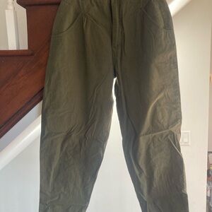 Vintage Olive Green Pants